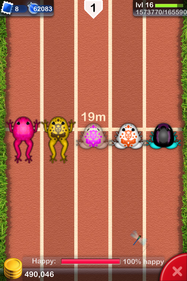 Pocket Frog Cheats & Hints Frog Racing Tips